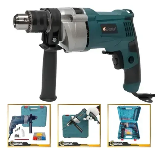 Furadeira De Impacto Cabeça De Ferro 1000W 110V Excelente