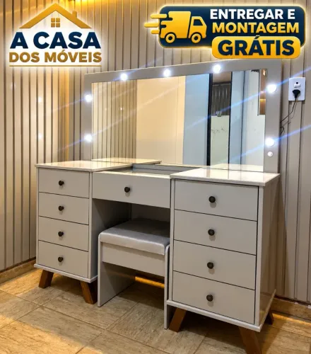 Penteadeira Eloá com banqueta