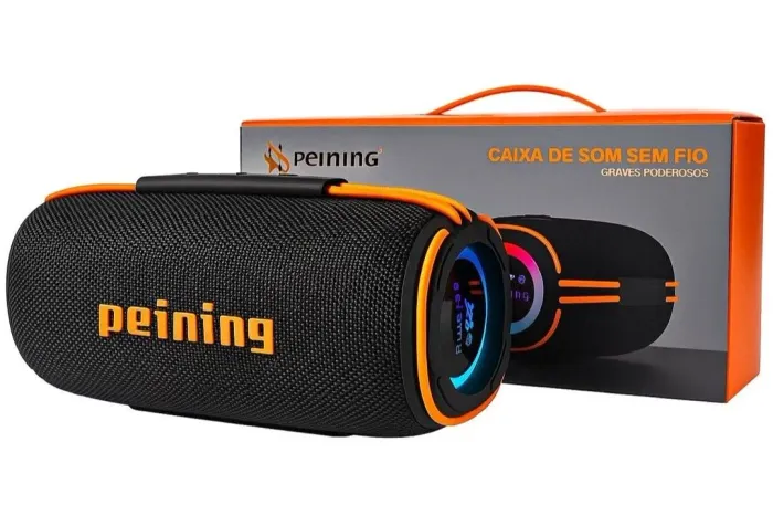 Caixa de som peining 