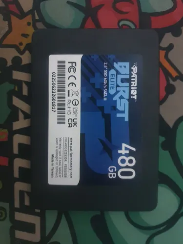 Ssd Patriot Burst Elite Sata 480gb - Pbe480gs25ssdr
