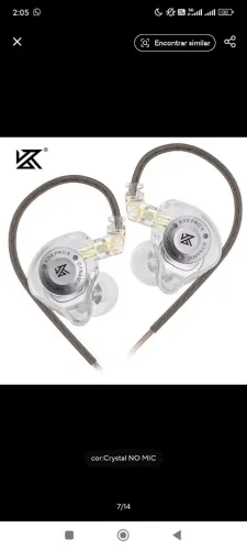 KZ EDX Pro X IEM alta fidelidade graves fortes cabo destacável novo lacrado