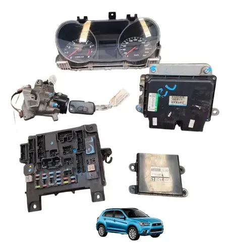 Kit Code Módulo Injeção Asx 2.0 16v Gasolina Manual  2012 