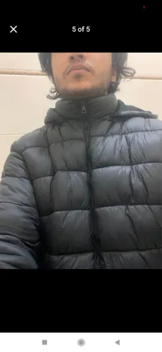 Jaqueta masculina de frio G nova