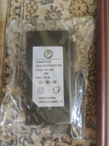 Fonte P/Monitor Brazil PC e Tronos 12V 3A - Nova - Com Garantia - AEE INFO!!!