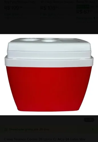 Cooler 26 litros