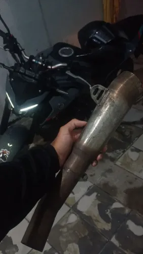 Escapamento, Ponteira inox megafone