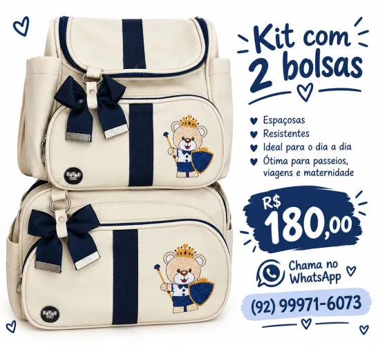Kit bolsa maternidade