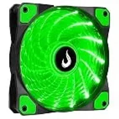 Cooler Fan 120mm Rise Mode Wind W1 LED Verde - LACRADO