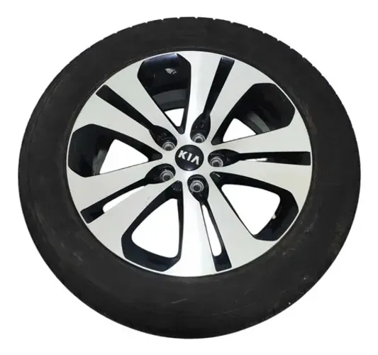 Roda C/pneu Aro 18 Kia Sportage 2011/2013 2.0 529103w300  Preto