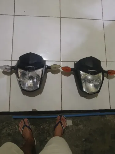 Duas frente da Fan 160 e 150 cg