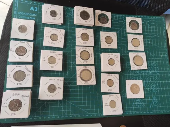 Moedas Antigas do Brasil e Estrangeiras para Colecionadores - Escolha a Sua
