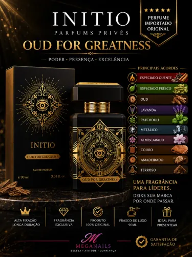 Perfume Initio Oud For Greatness Eau de Parfum 90ml