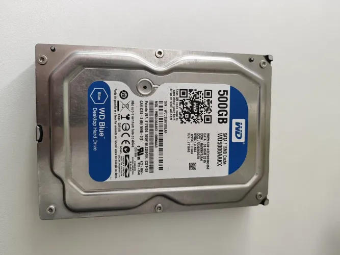 HD Desktop 500GB WD Leia todo anúncio