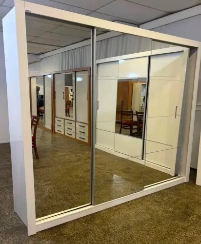 Roupeiro Veneza Plus casal Espelhado