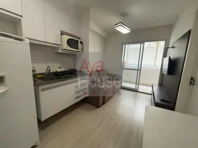 Imóvel para locação mobiliado, 1 quarto  com garagem, Santo Amaro - São Paulo - SP