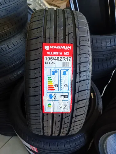 Pneu 195 40 R17 magnum gol celta