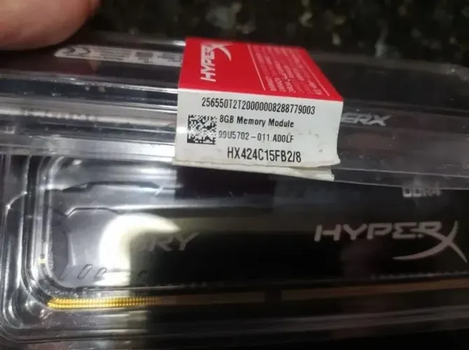 Memória Kingston DDR4 16gb