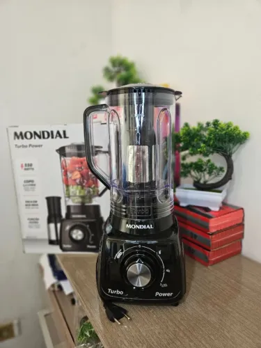 Liquidificador Mondial Turbo Power 3 Velocidades - Novo na caixa!