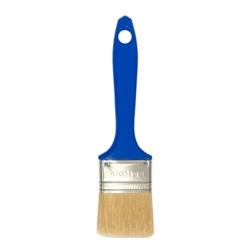 PINCEL (TRINCHA) CERDA BRANCA CABO AZUL COMPEL