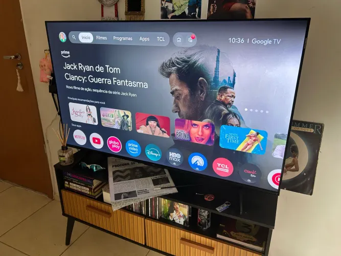 TV SMART TCL 50? QLED 4K 2 meses de Uso