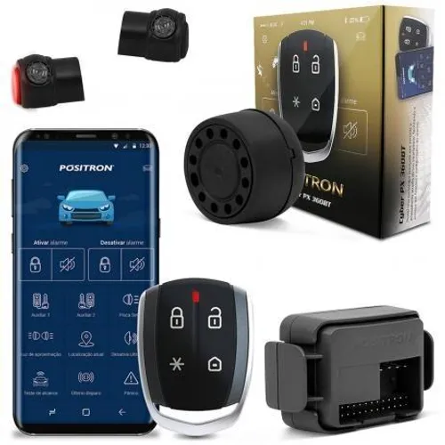 Alarme Positron Px360bt ( Instalado)
