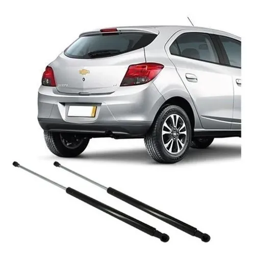 Par Amortecedor Chevrolet Onix Tampa Traseira Porta 2013 à 2016...