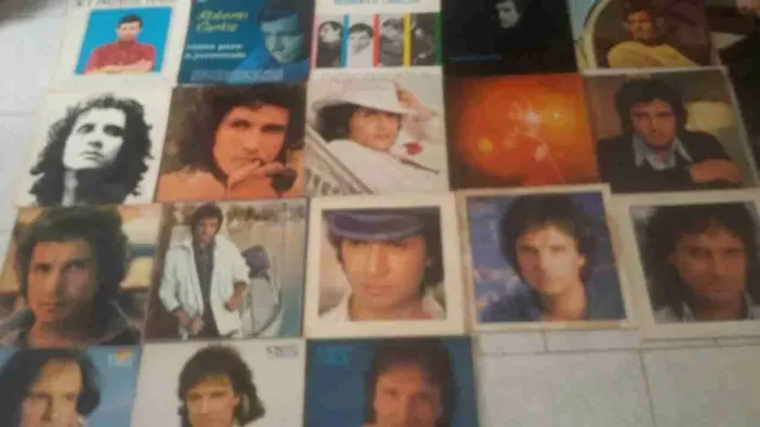  27 LPs Roberto Carlos troco por tv ou botões de galalite 