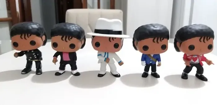 Coleção Funko Pop Michael Jackson Originais Raridade