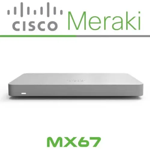 Aparelho de segurança Cisco Meraki MX67