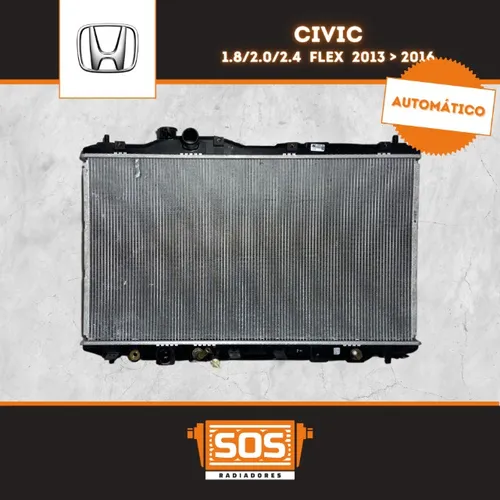 Radiador Honda Civic 2013/2016