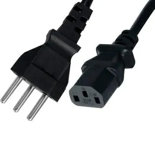 Cabo de força atx para monitor gabinete pc fonte Carregador 1,5 metros
