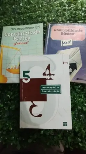 Livros de contabilidade básica 