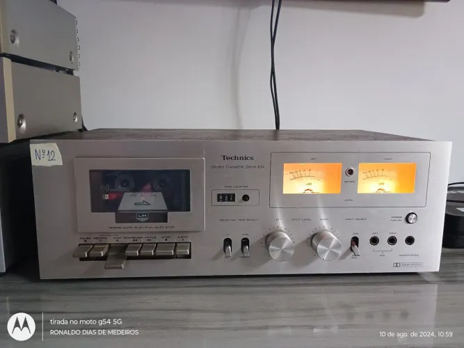 Tape deack TECNICS 614 n°12