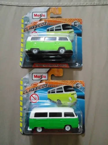 Minaturas Kombi Verde Maisto