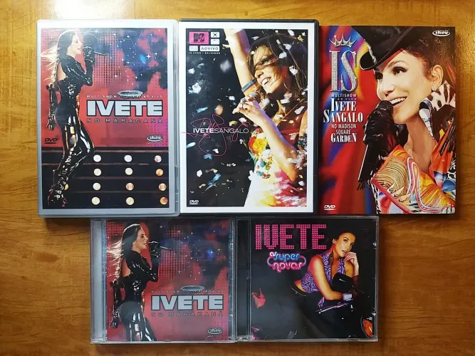 Kit Ivete Sangalo (3 DVDs + 2 CDs)