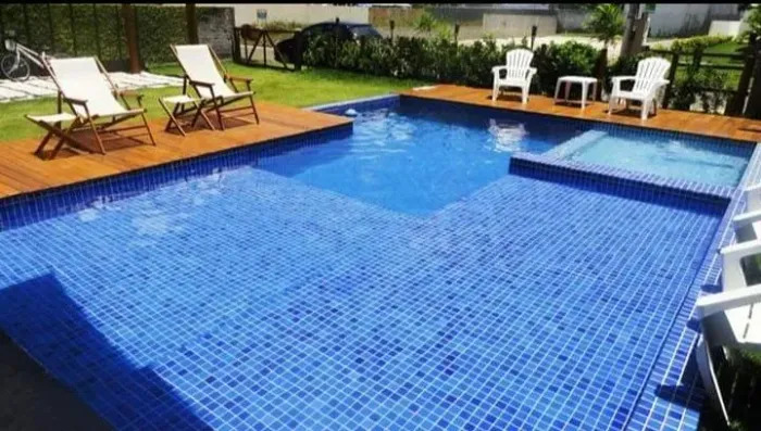4/4 Lindíssima! Piscina, hidro, churrasqueira e forno pizza. Condomínio Vilas do Jacuipe