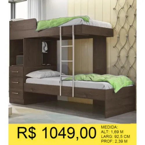 BELICHE 100% MDF A PRONTA-ENTREGA *