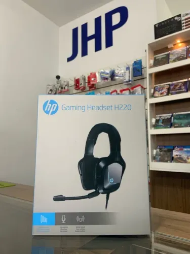 Headset Gaming HP H220 Preto - Loja física - Parcelamos sem juros - Curitiba