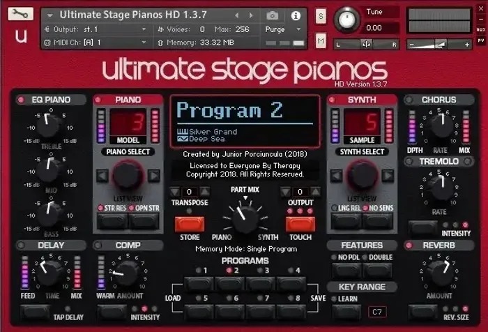 Ultimate stage pianos hd
