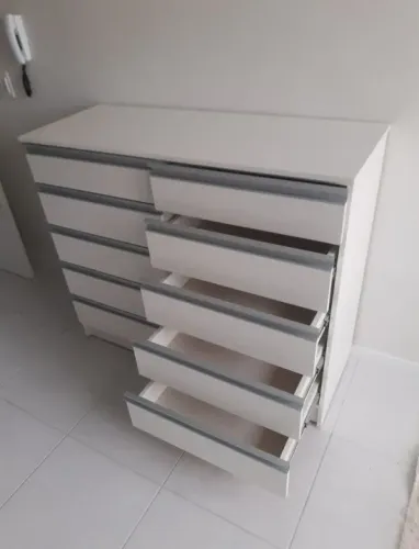 Cômoda com 10 Gavetas em 100%MDF