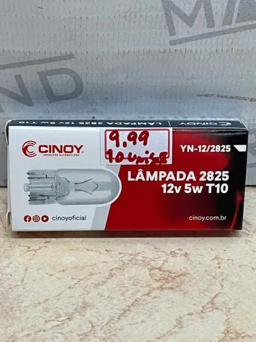 Lâmpada pingo meia luz normal caixa 10 unidades