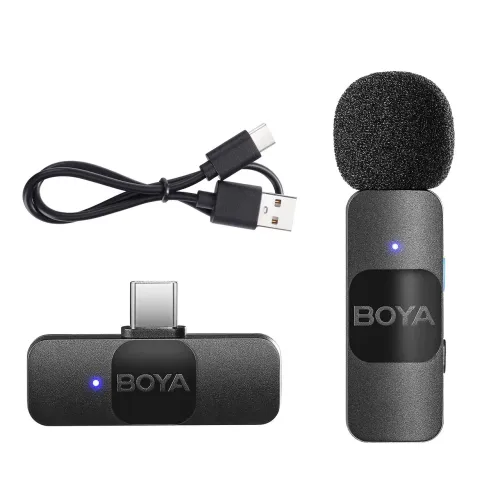 Microfone Sem Fio Boya BY-WM8 Pro Kit - Som de Alta Qualidade