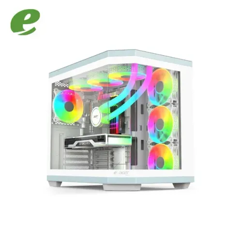 Gabinete Gamer Acer V950 White *Sem Fan* - ATX, Micro-ATX e Mini-ITX - WZetta