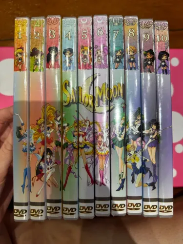 Coleção Completa DVDs Sailor Moon