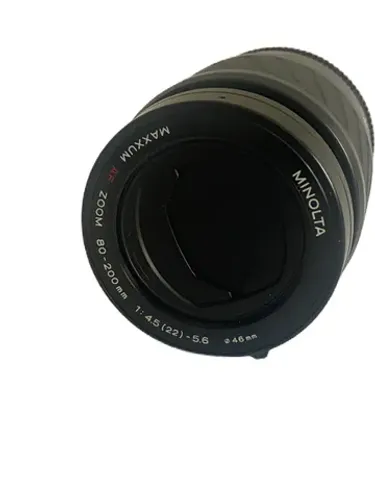 Lente Vintage Minolta Sony Maxxum AF Zoom 80-200mm 1.4.5 22 5.6 A-mount