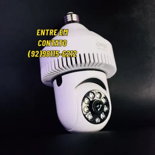 Camera de Segurança Inteligente Ipega Monitoramento por Aplicativo-Entregas 9h as 22h
