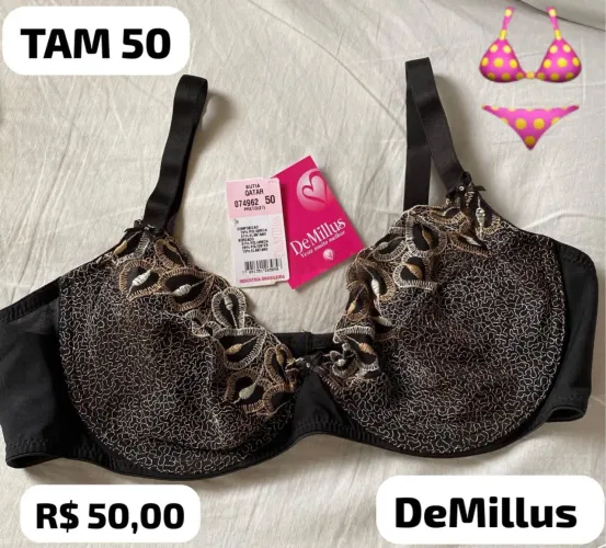 Sutiãs Lycra Reforçados Plus size
