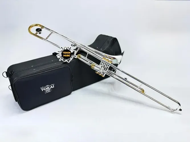 TROMBONE TOKAI TP-300PG PRATA NOVO