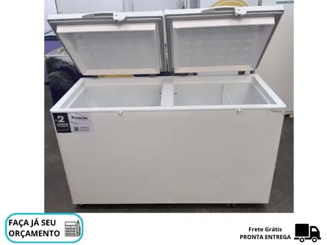 Freezer Horizontal 2 Tampas 503L Fricon