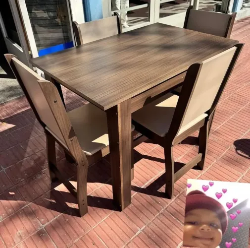Mesa 4 lugares entrega gratis 